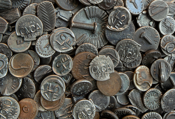 cmca, american steel, bisbee, john, nails, art, sculpture